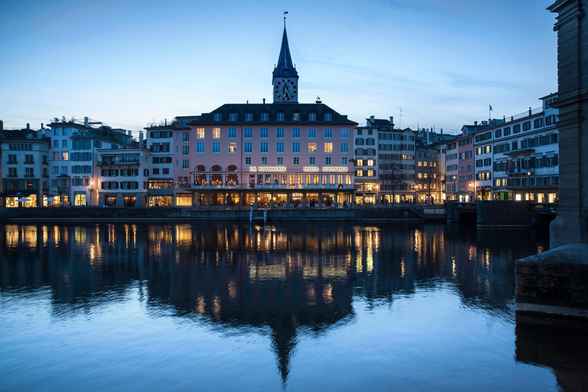 Storchen Zuerich - Lifestyle Boutique Hotel Eksteriør billede