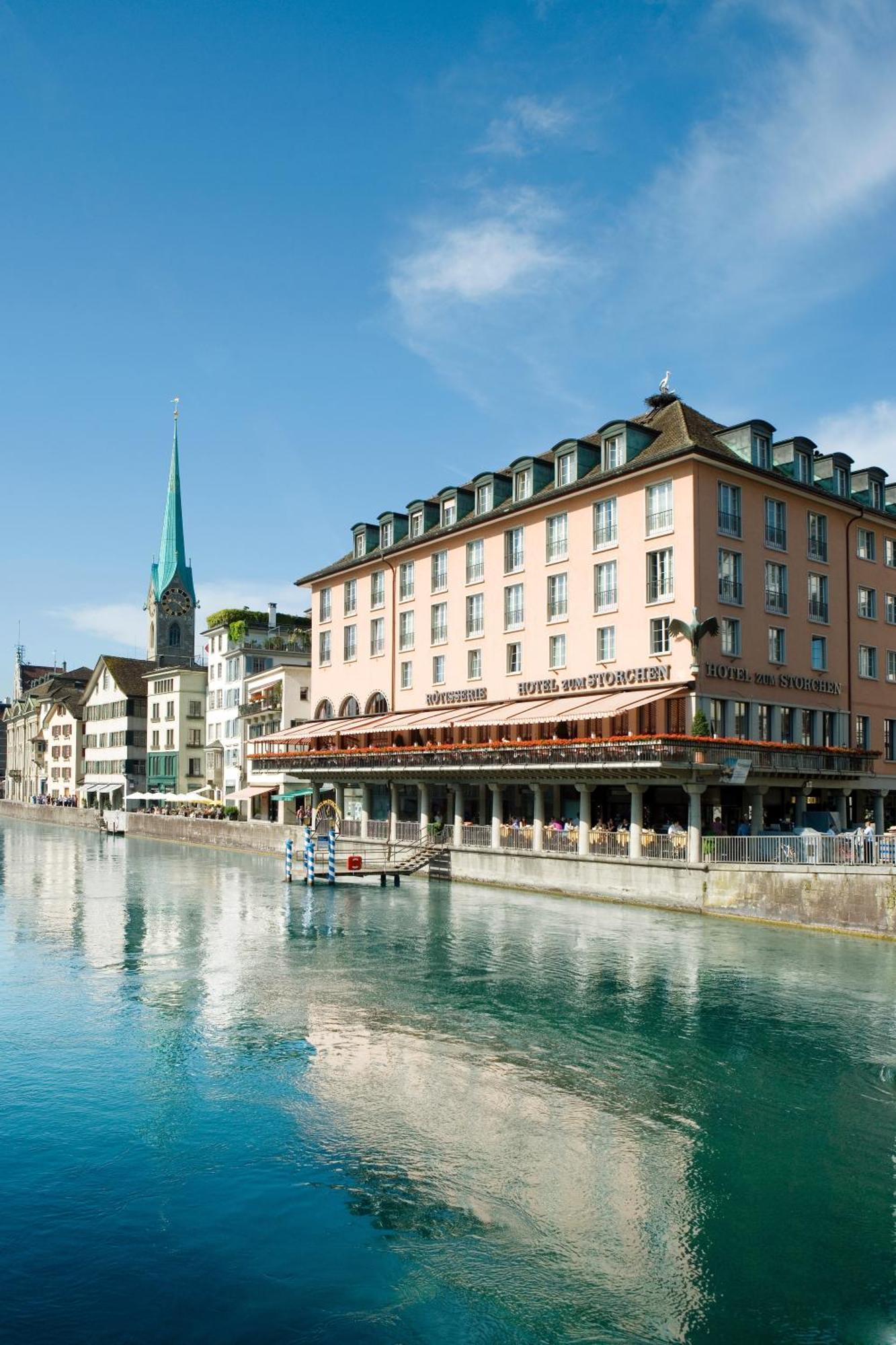 Storchen Zuerich - Lifestyle Boutique Hotel Eksteriør billede