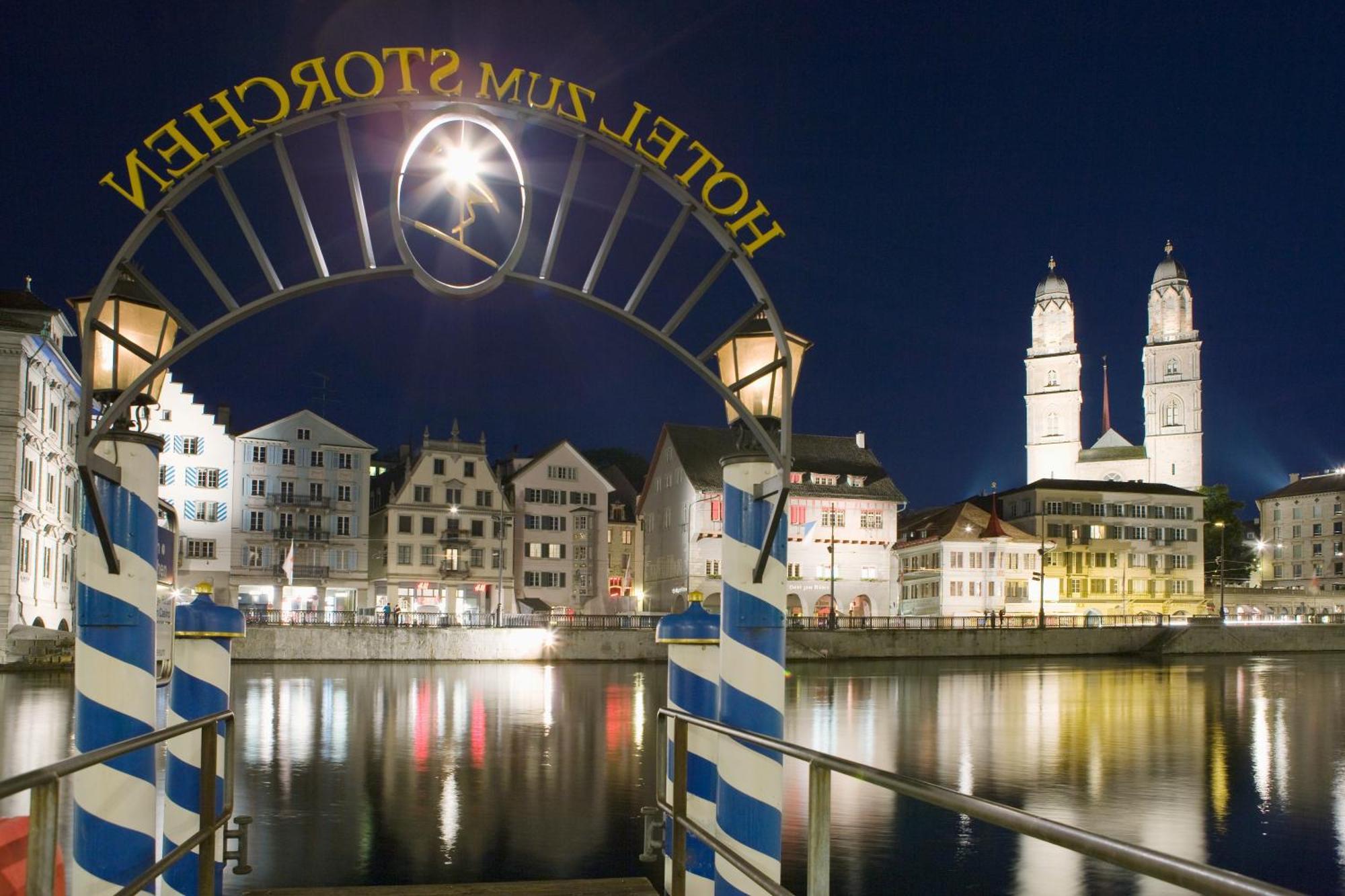 Storchen Zuerich - Lifestyle Boutique Hotel Eksteriør billede