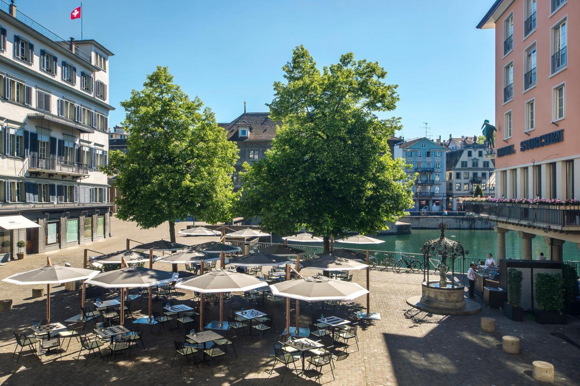 Storchen Zuerich - Lifestyle Boutique Hotel Eksteriør billede