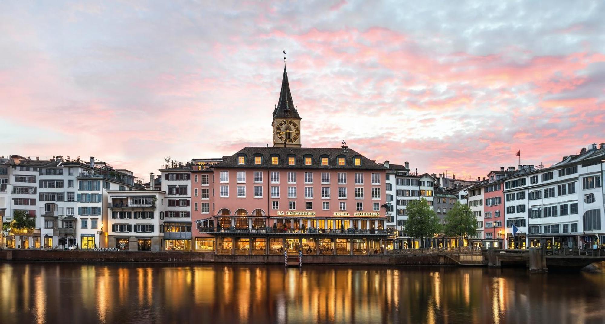 Storchen Zuerich - Lifestyle Boutique Hotel Eksteriør billede